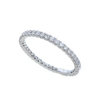 Anneau Bertani & Co. Femme Eternelle in Or blanc Diamante 0.43 Ct GAN4SRAM - GAN4SRAM